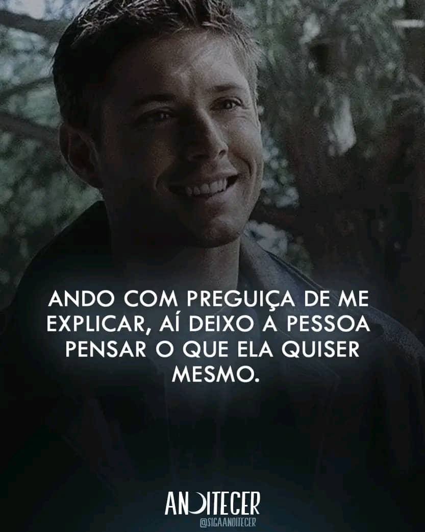 Ando Com Preguiça De Me Explicar