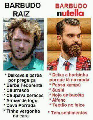 Barbudo Raiz Vs Barbudo Nutella