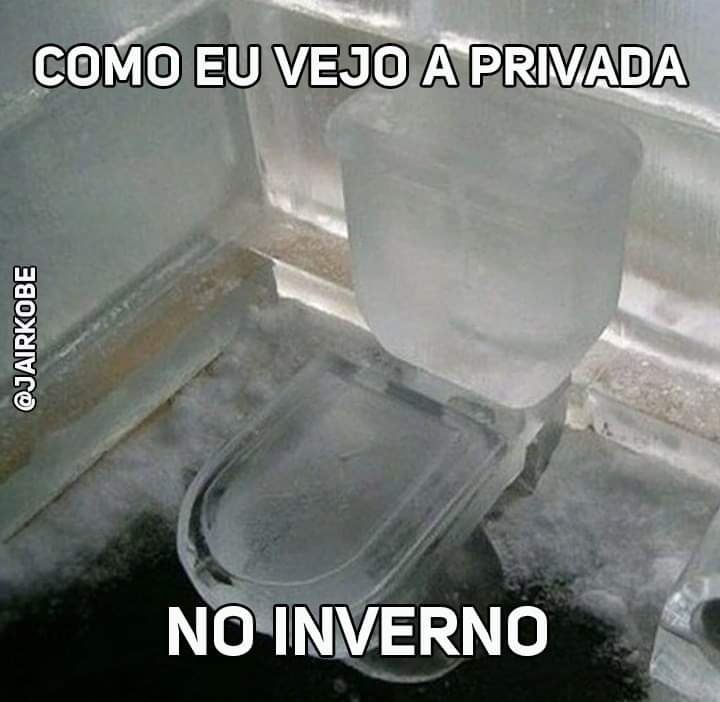 Como Vejo A Privada No Inverno