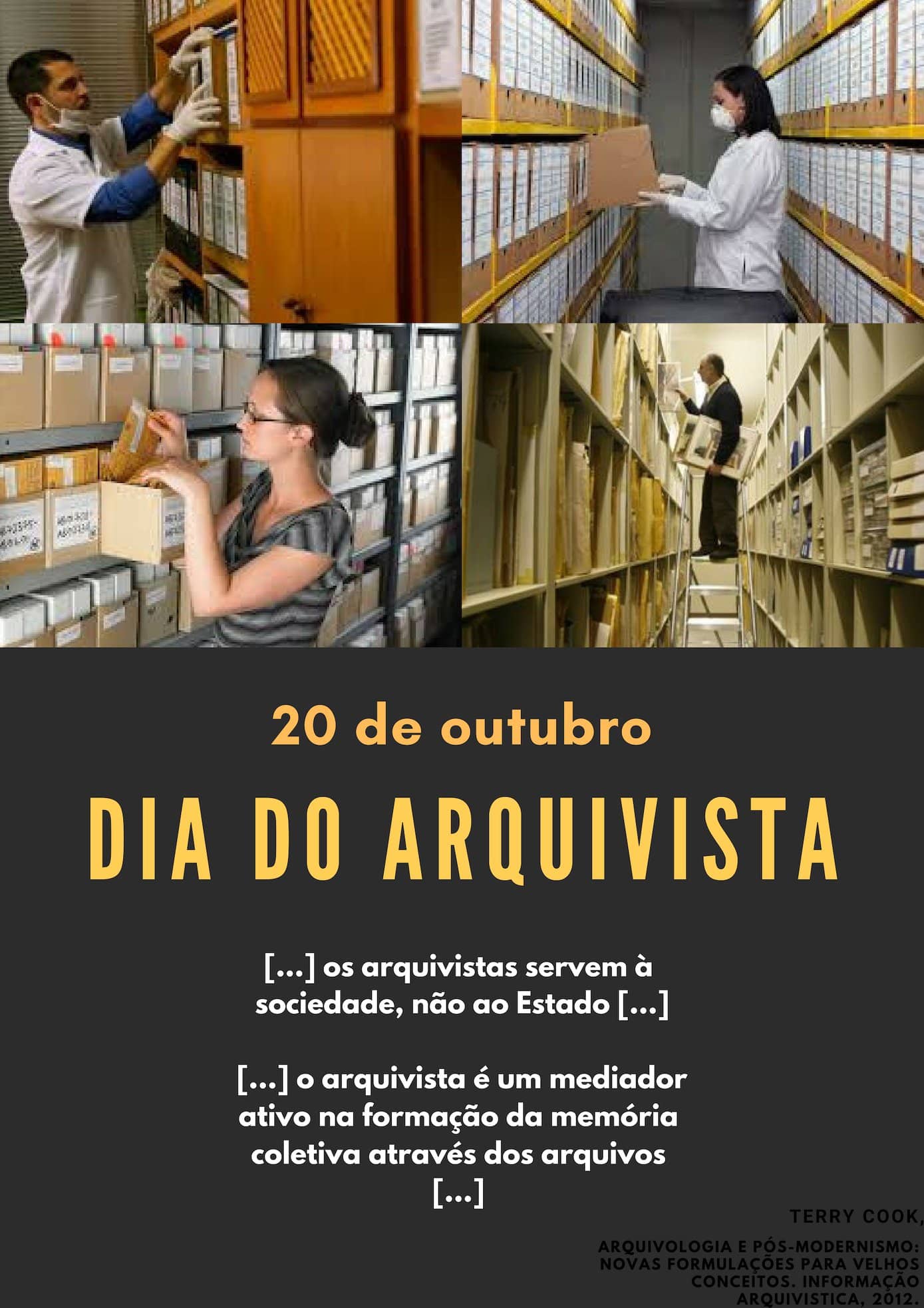 Dia Do Arquivista Terry Cook