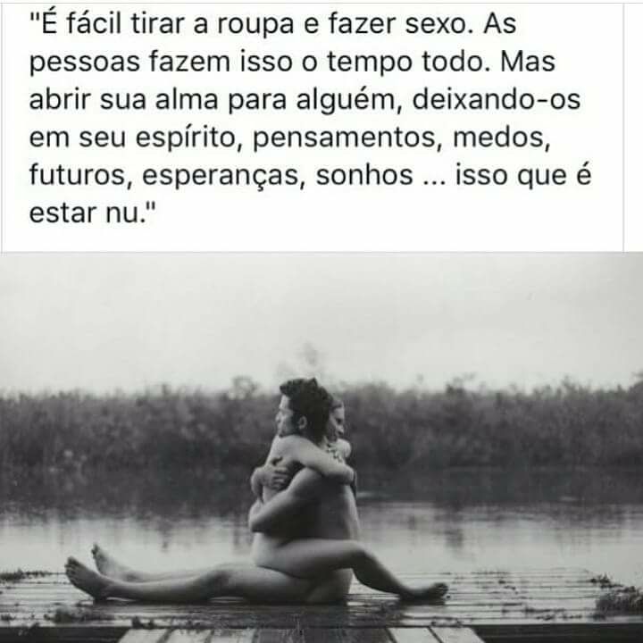 Estar Nu É Abrir A Alma