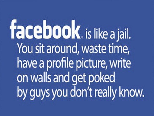 Facebook Is Like Jail