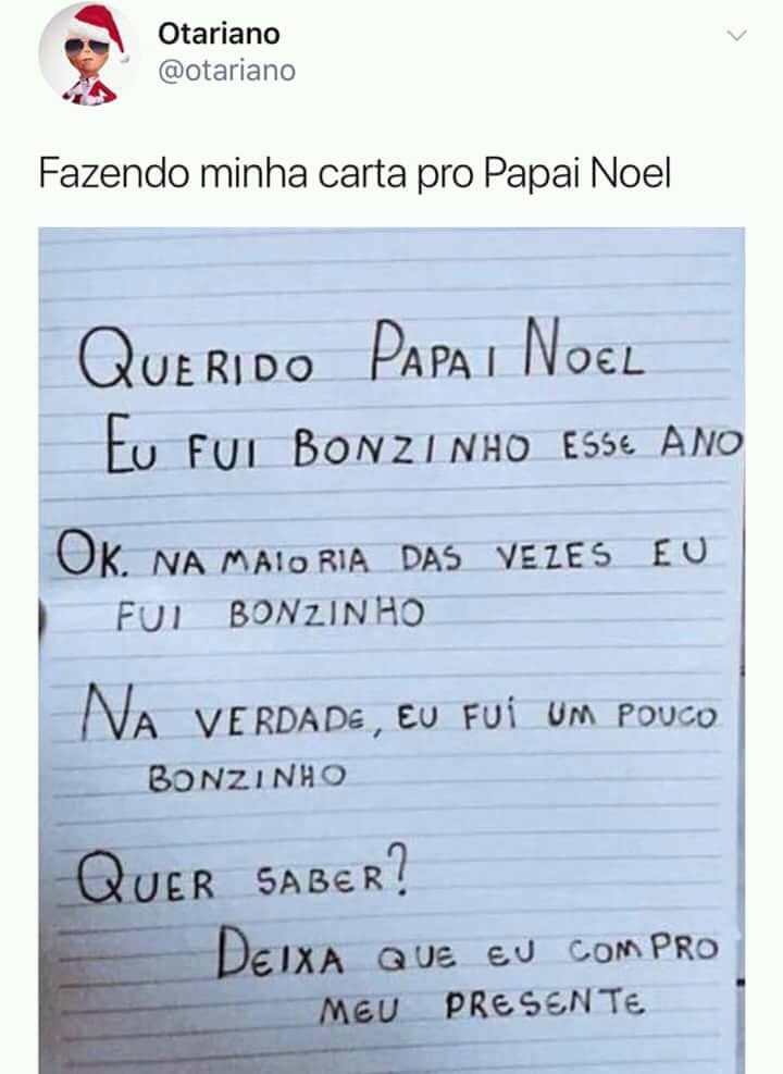 Fazendo Minha Carta Pro Papai Noel