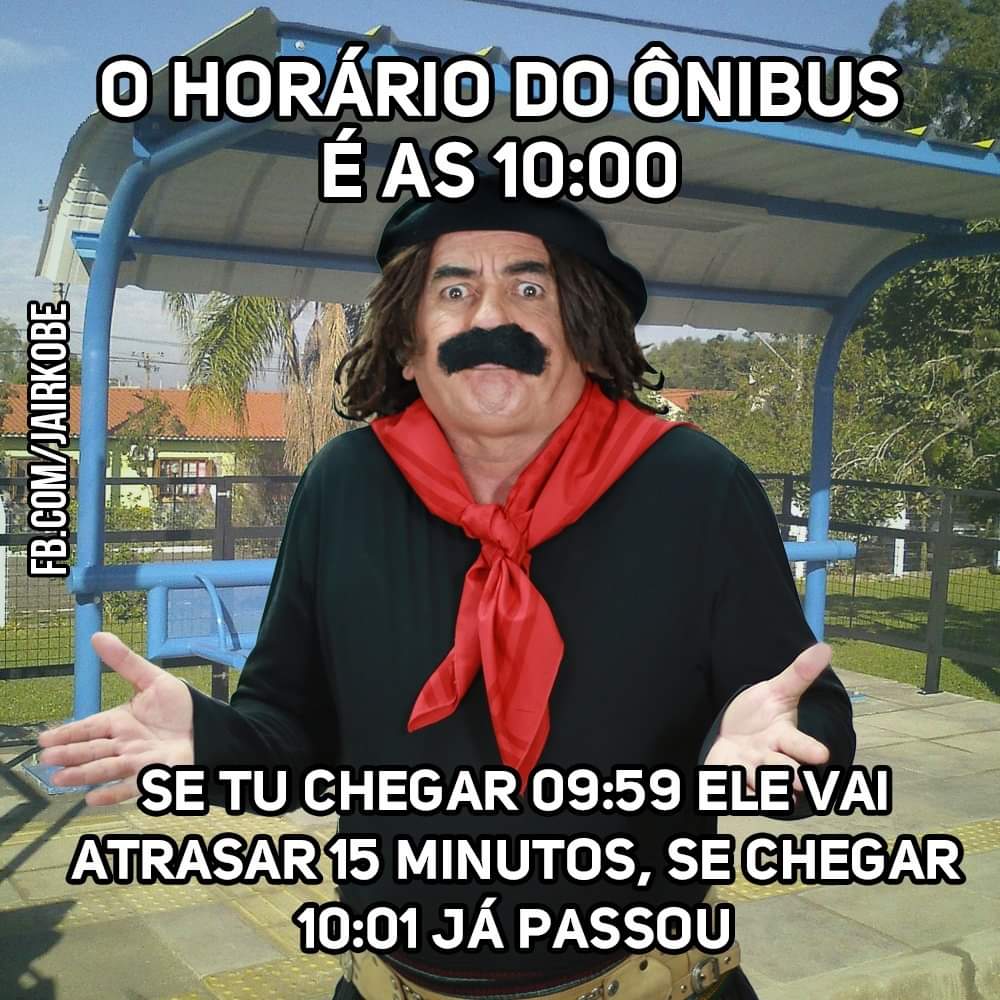 Nunca Consigo Pegar O Ônibus