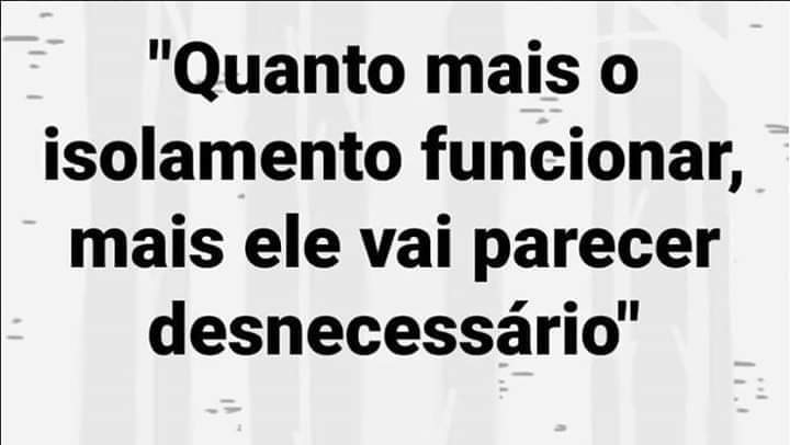 Isolamento Desnecessário