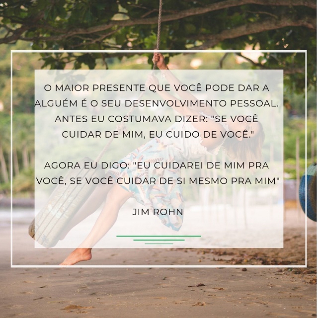 O Maior Presente É O Desenvolvimento Pessoal