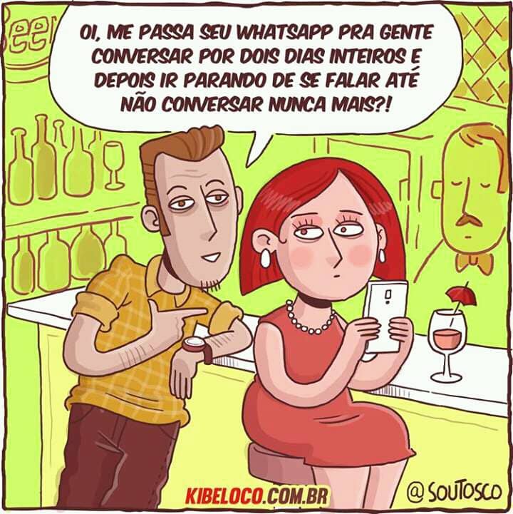 Oi, Me Passa Seu WhatsApp?