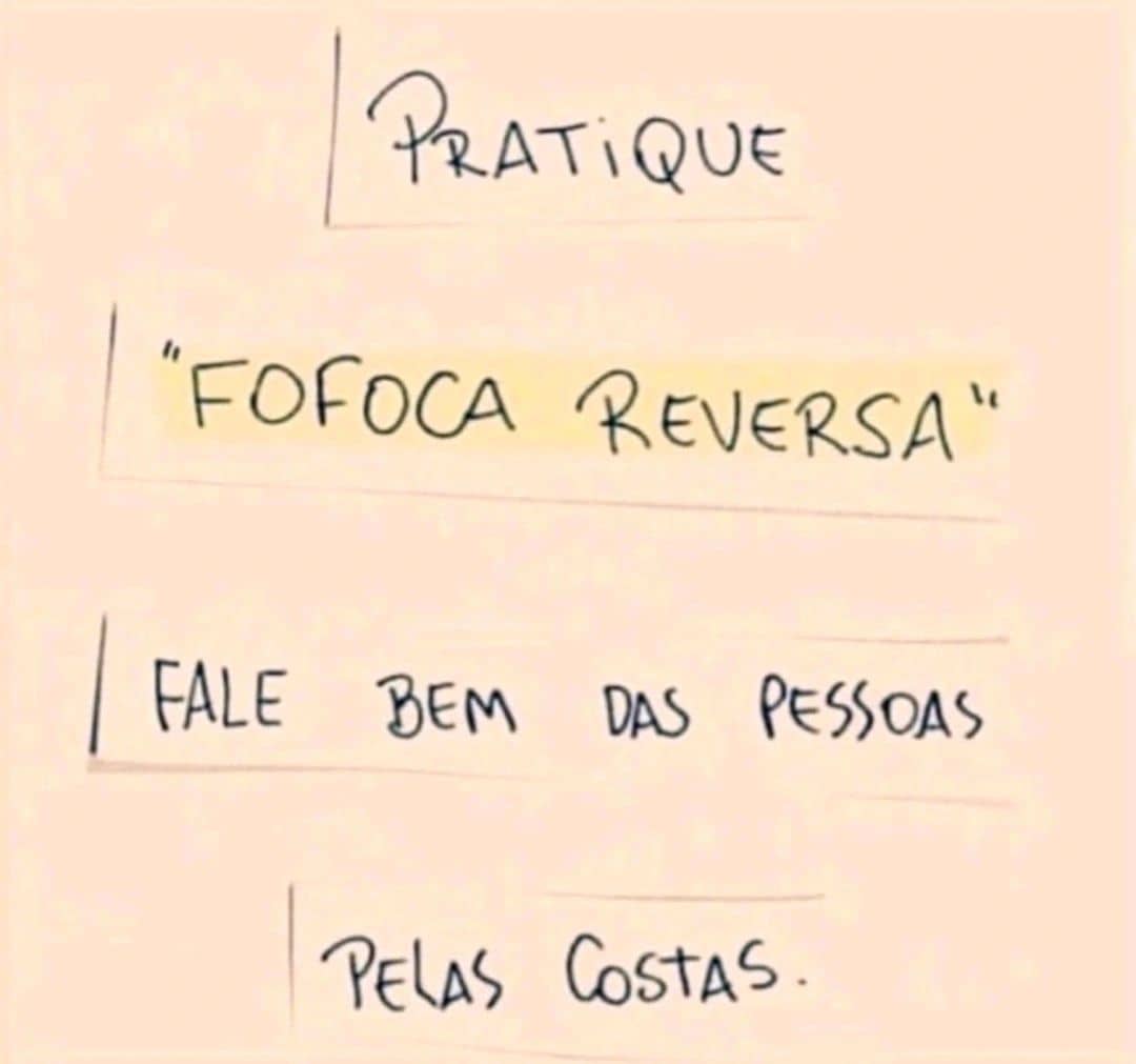 Pratique Fofoca Reversa