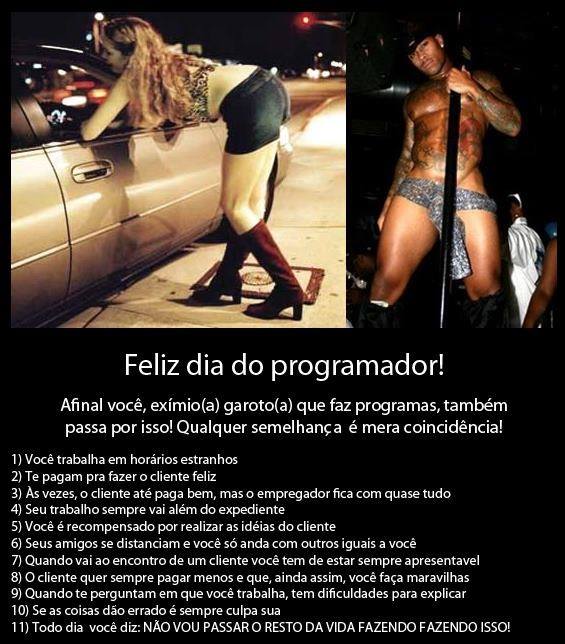 Programador Vs Garoto De Programa