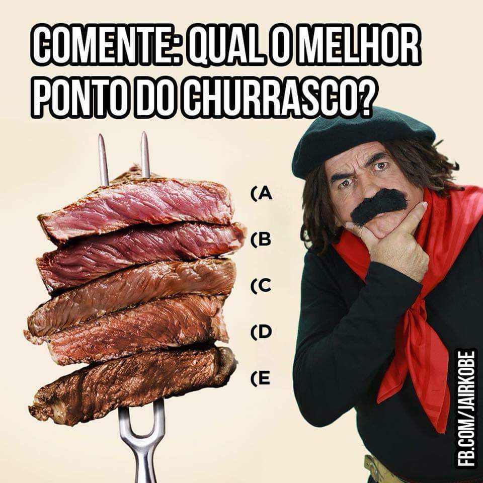 Qual O Melhor Ponto Do Churrasco?