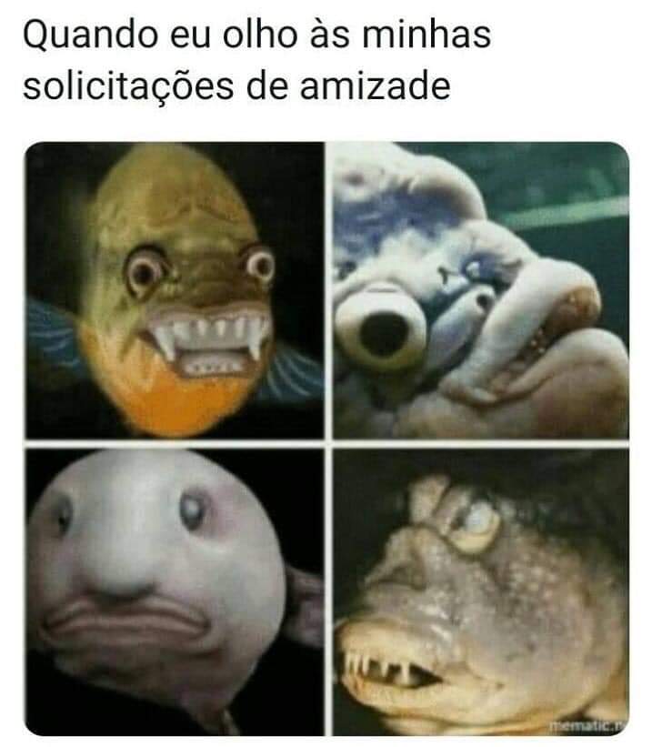 Quando Olho As Solicitações De Amizade