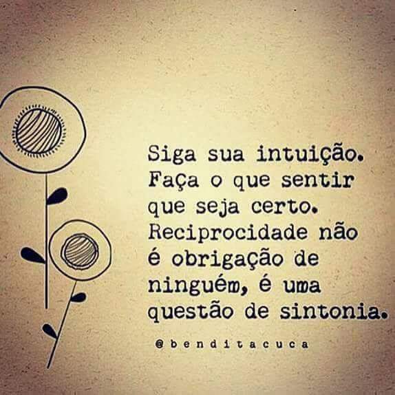 Reciprocidade Não É Obrigação