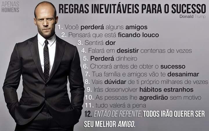 Regras Inevitáveis Para O Sucesso