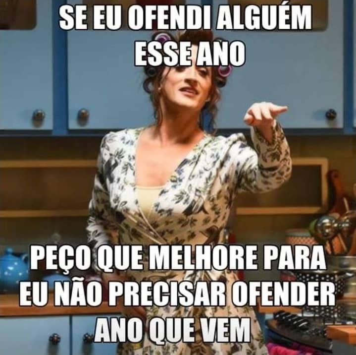 Se Eu Ofendi Alguém Esse Ano