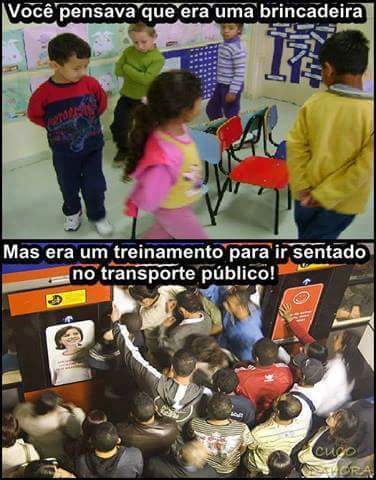 Sentar No Transporte Público