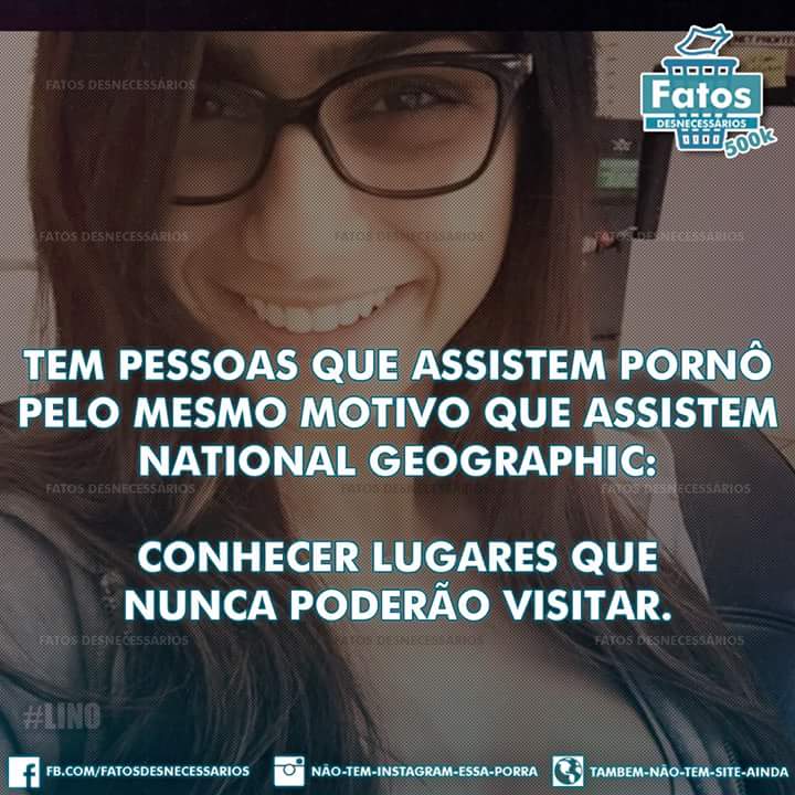 Vídeo Pornô e National Geographic